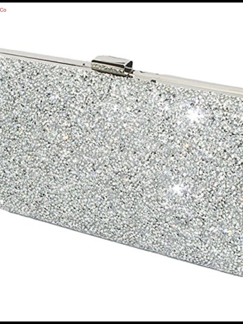 Rhinestone Envelope Clutch PU Leather Evening Bag Party Purse